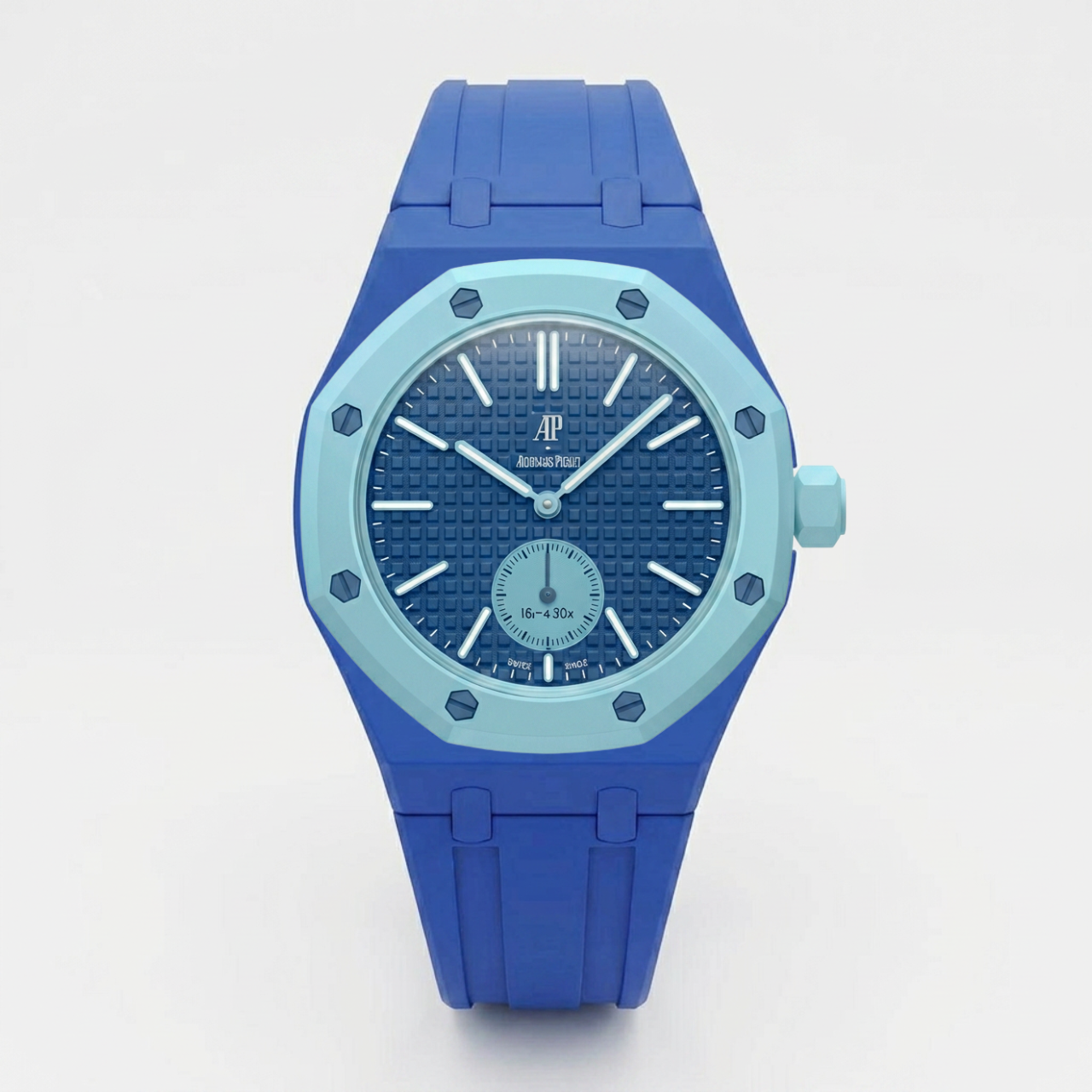 Gumowy pasek Deep Sea X do Swatch X AP Royal Pop