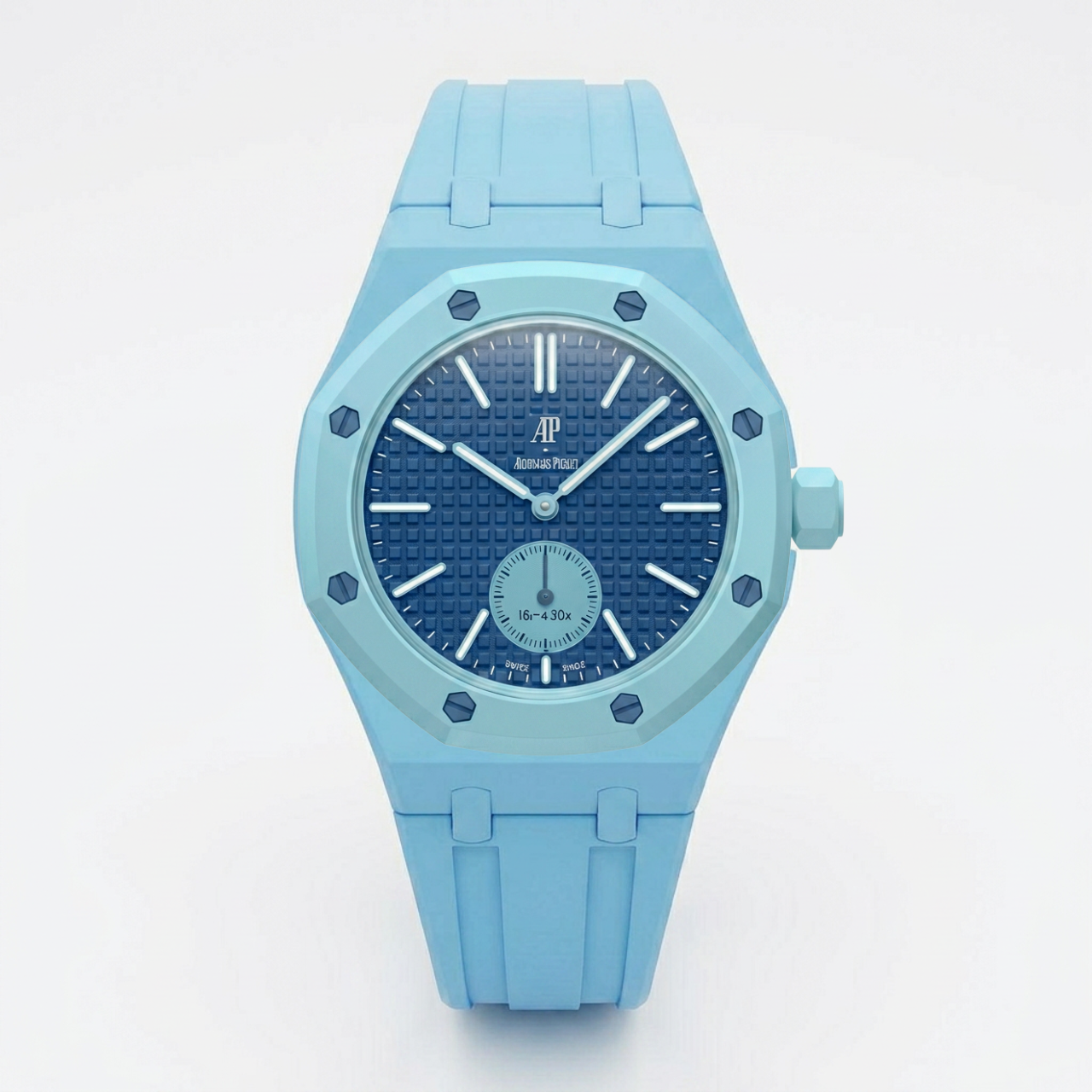 Pasek Sky Bluer do Swatch X AP Royal Pop