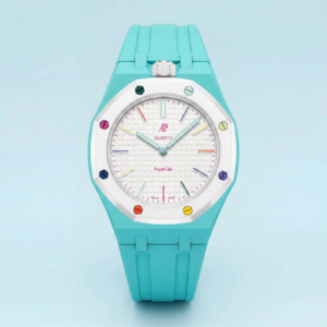 Tiffany Rubber Strap for Swatch X AP Royal Pop