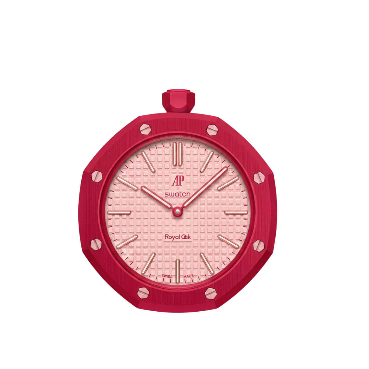 Gumowy pasek Icy White do Swatch X AP Royal Pop - obrazek 6
