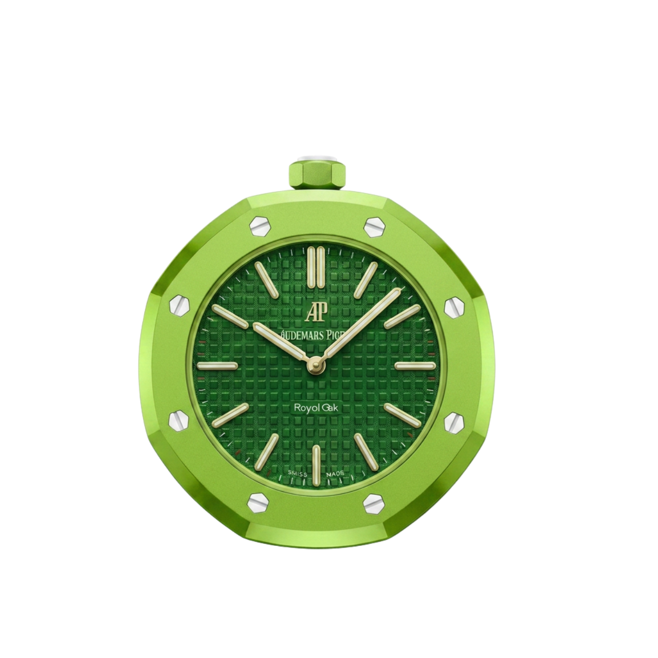 Gumowy pasek Hulk Green do Swatch X AP Royal Pop - obrazek 3
